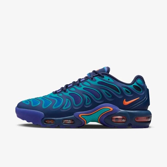Nike Men's Air Max Plus Drift Running Shoes Midnight Navy FD4290-400, Size 9 - Picture 15 of 16